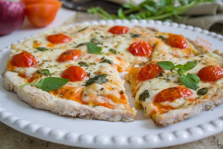 Pizza Saudável Sem Glúten