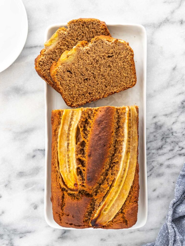 Bolo de Banana Sem Glúten Sem lactose