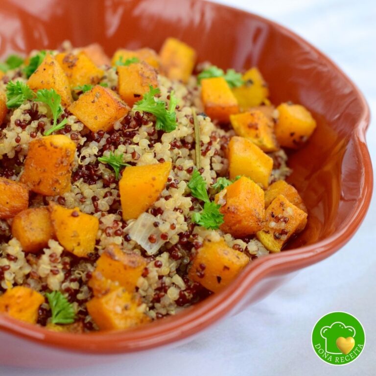 Salada de Quinoa com Abóbora Assada